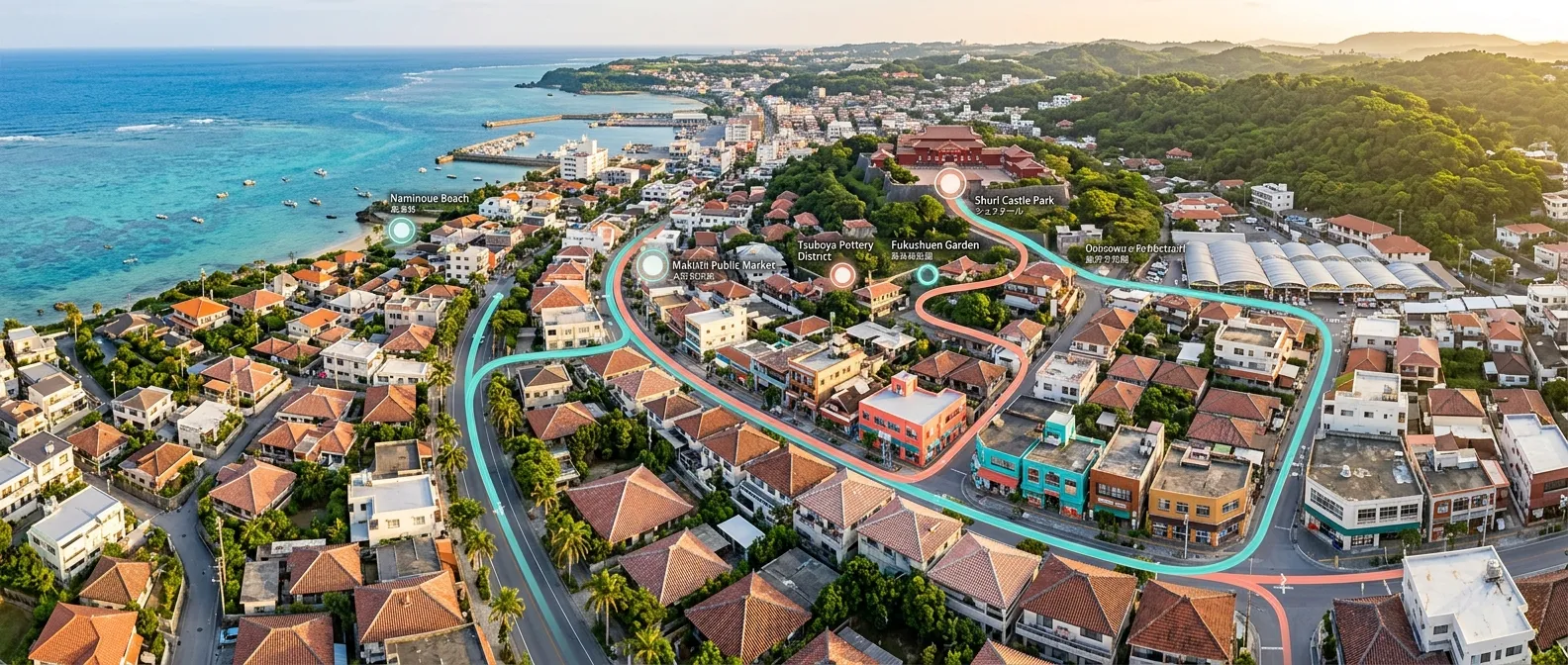 データで可視化されたまちの回遊