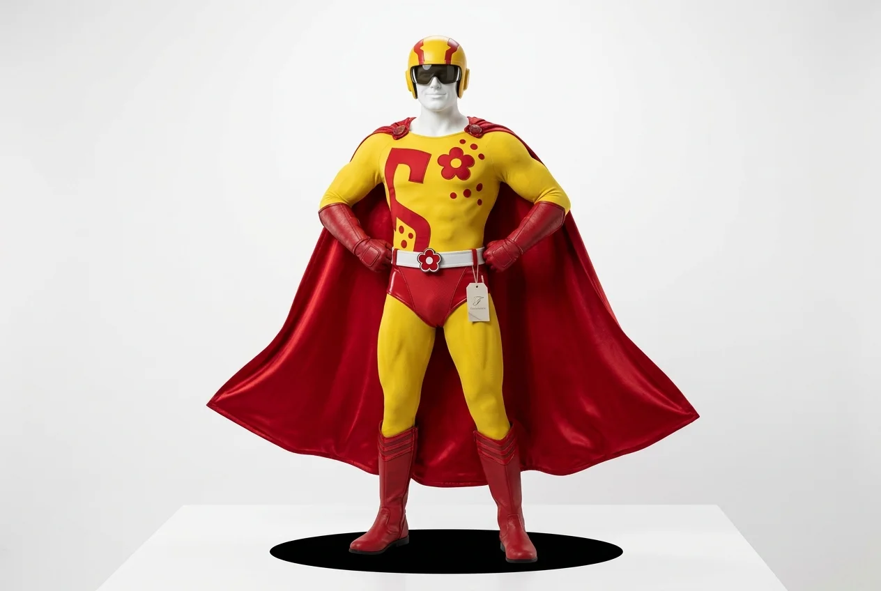 スッパイマン男性用コスチューム